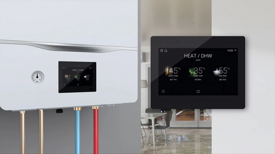 MyCond Hydro box touch control panel