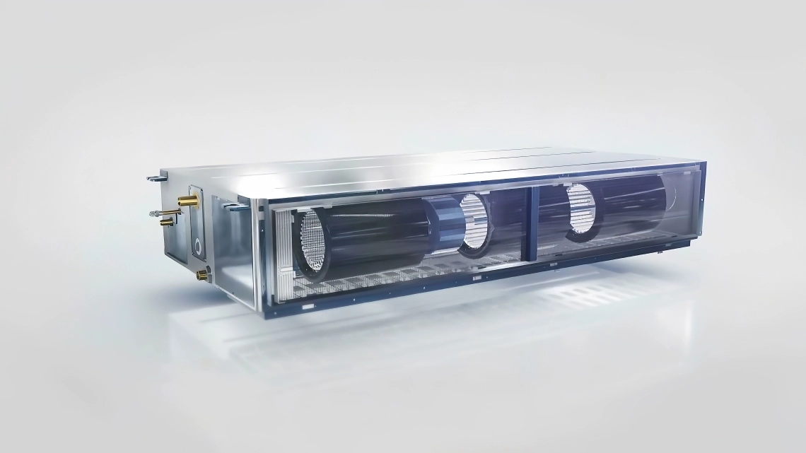 MyCond Medium ESP duct compact design with dual fan