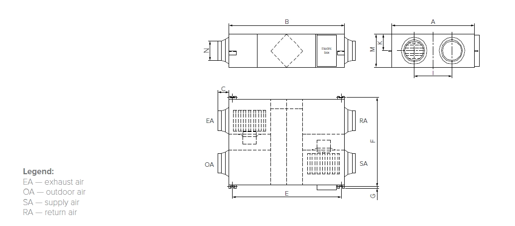 MyCond MVS***-DW Overall dimensions - 1